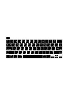 Other Manufacturer US Layout Russian English letter Keyboard Protector for MacBook New Pro 16" Inch Model A2141 2019 2020 and MacBook New Pro 13 Inch 2020 Model A2289/A2251 Black  - Image 1