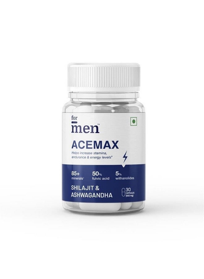 فورمين أقراص Acemax للرجال | شيلاجيت أشواغاندا | مكملات الأيورفيدا - 30 قرصًا - Image 1