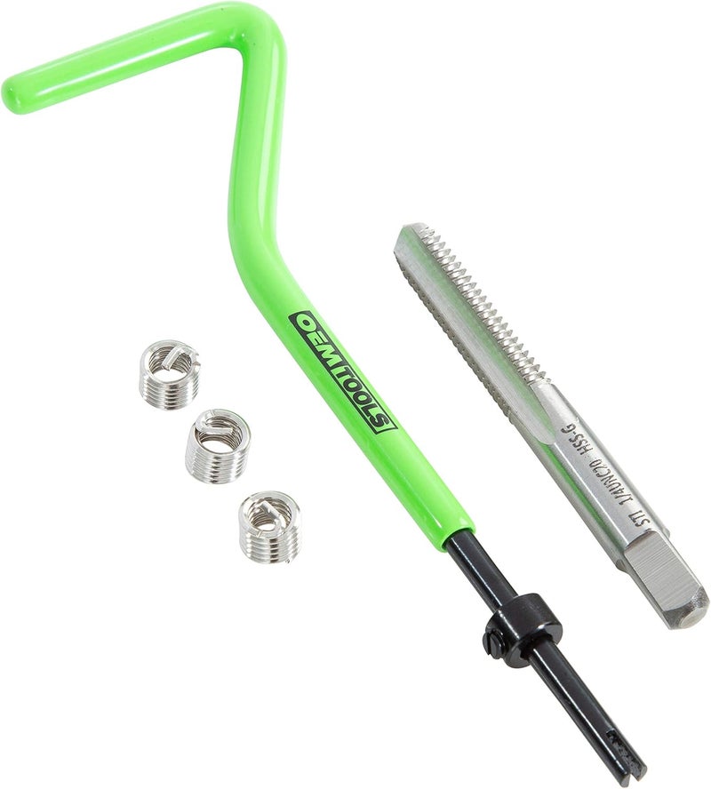 OEMTOOLS 25602 1/4 Inch Fix-A-Thread Repair Kit - Image 1