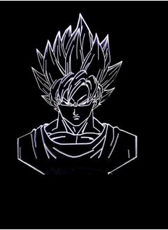 الثقة كي Dragon Ball Z Bandai S.H. سوبر فائق غريزة جوكو الحد قواطع سايان برولي أكشن فيجورتس ثلاثية الأبعاد الوهم الذكي 7 ألوان ضوء ليلي للطاولة ديكور للأطفال والأولاد والرضع والبالغين هدايا عيد الميلاد  - Image 3