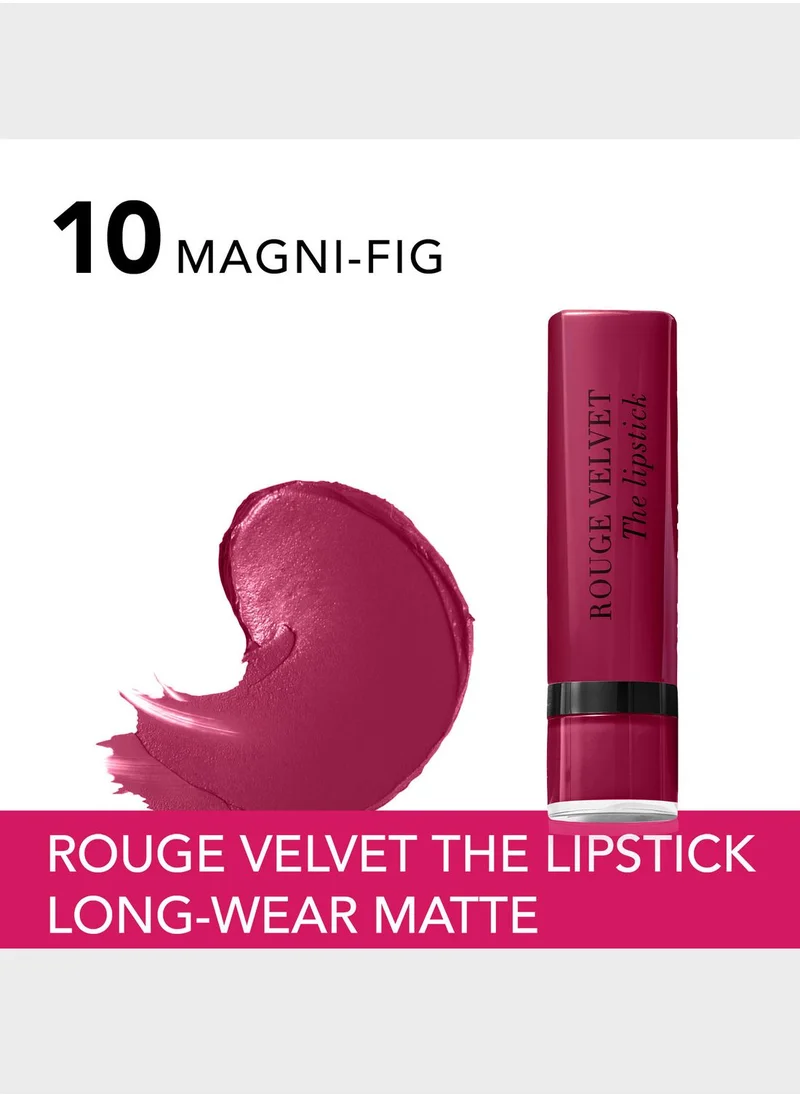 BOURJOIS PARIS Bourjois Rouge Velvet The Lipstick – 10 – Magni-Fig 2.4g