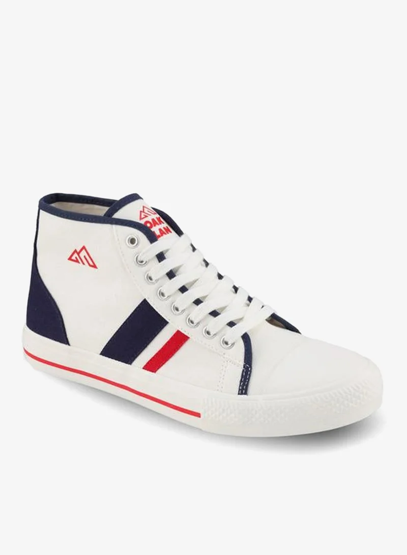 شو اكسبرس Men Striped Lace-Up Sneakers