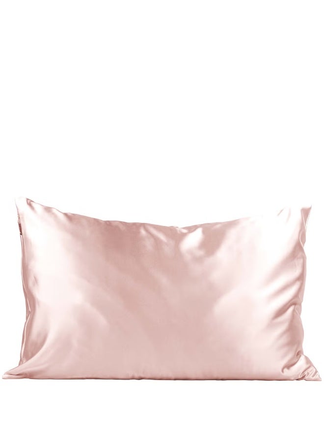 كيتش غطاء وسادة ساتان كيتش - وردي خدود - Image 1