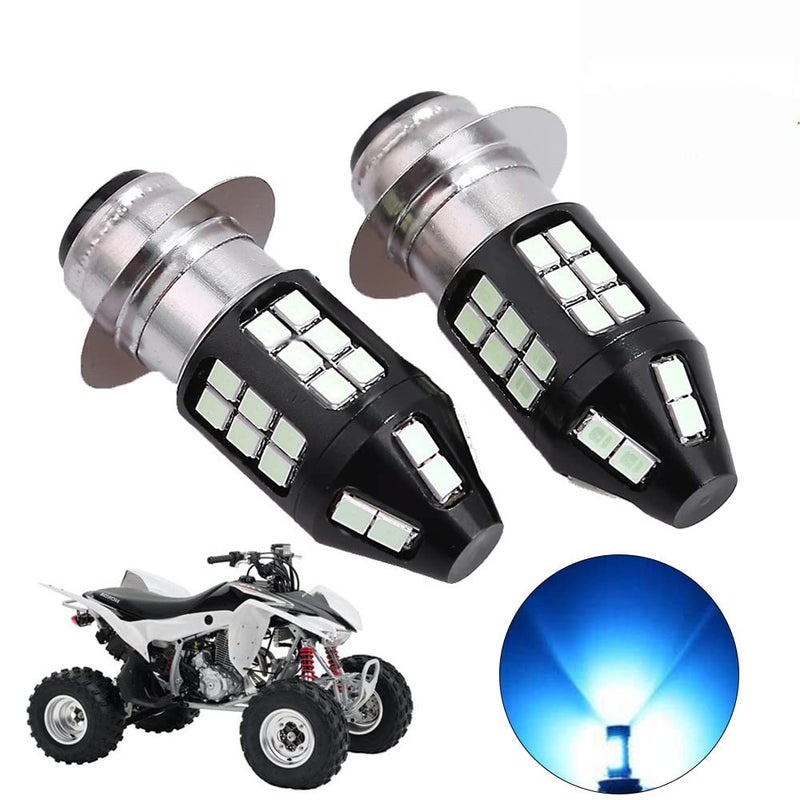 Saihisday 8000K Ice Blue light Bulbs Replacement for ATV Honda TRX Kawasaki Bayou Suzuki LT300 Yamaha Grizzly and More Pack of 2