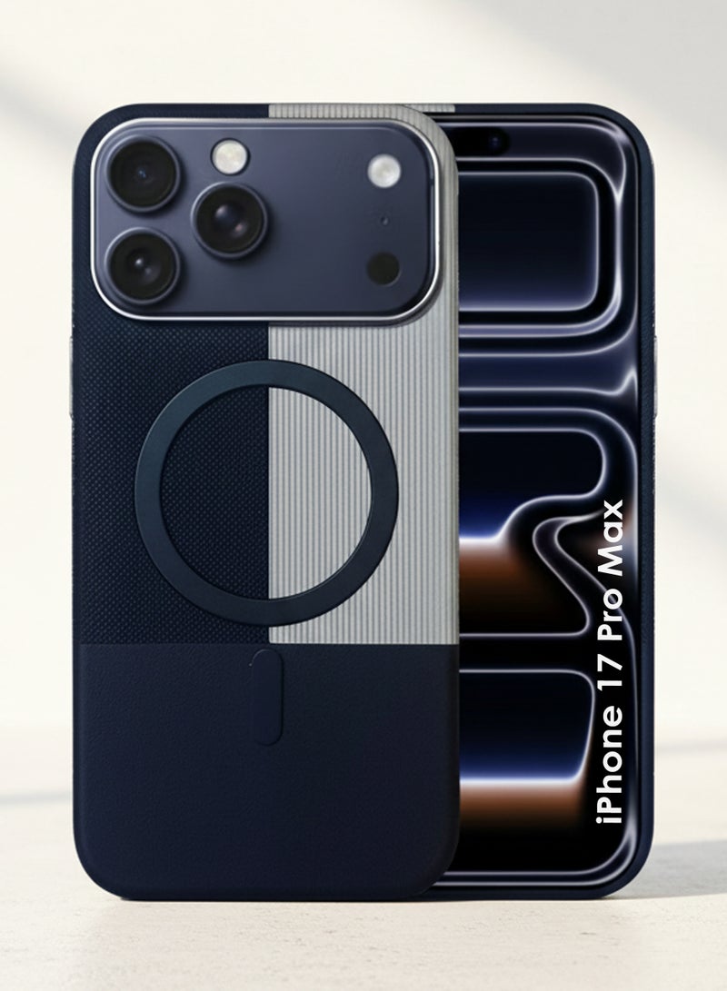 Apple iPhone 17 Pro Max Premium Leather Protective Back Case Cover - Shockproof, Anti-Fingerprint, Skin-Friendly Soft Back Cover For Apple iPhone 17 Pro Max, durable back protection, Elegant-designed - Image 1