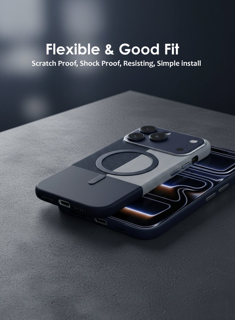 Apple iPhone 17 Pro Max Premium Leather Protective Back Case Cover - Shockproof, Anti-Fingerprint, Skin-Friendly Soft Back Cover For Apple iPhone 17 Pro Max, durable back protection, Elegant-designed - Image 5