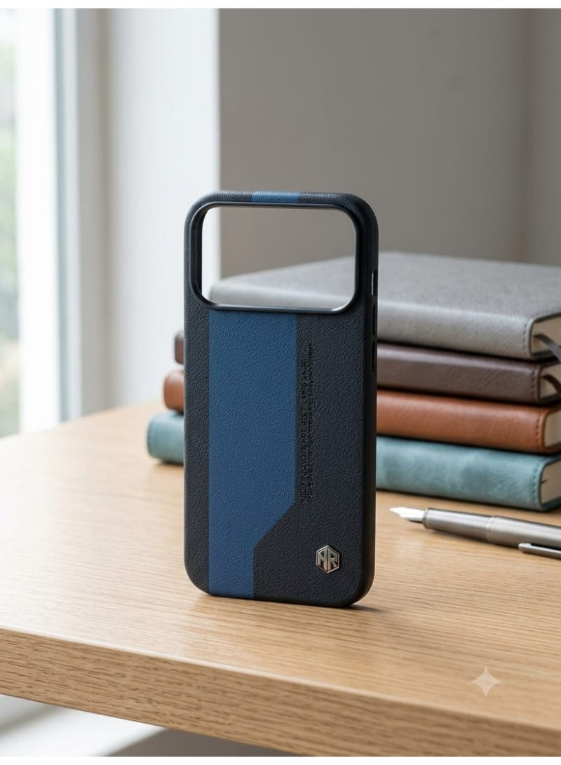 Apple iPhone 17 Pro Max Premium Leather Protective Back Case Cover - Shockproof, Anti-Fingerprint, Skin-Friendly Soft Back Cover For Apple iPhone 17 Pro Max, durable back protection, Elegant-designed - Image 3