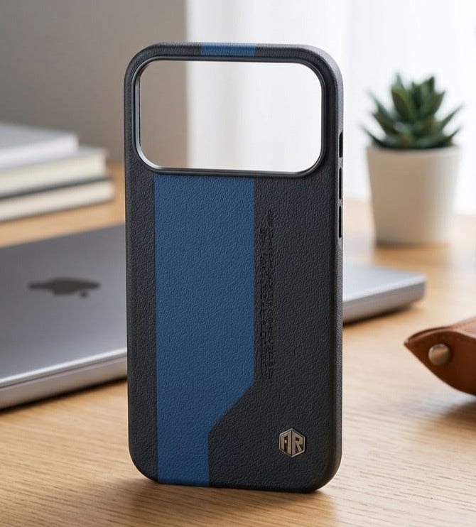 Apple iPhone 17 Pro Max Premium Leather Protective Back Case Cover - Shockproof, Anti-Fingerprint, Skin-Friendly Soft Back Cover For Apple iPhone 17 Pro Max, durable back protection, Elegant-designed - Image 1