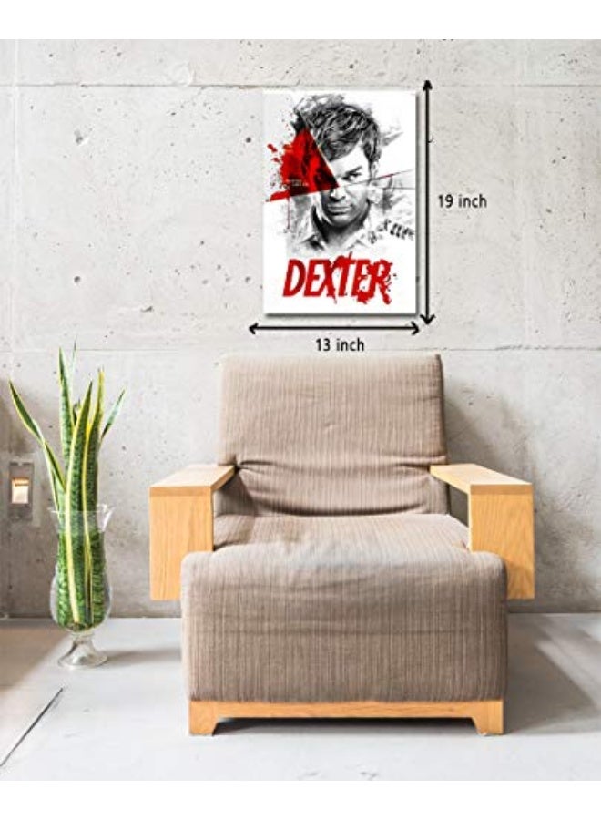 EMODA Dexter TV Series Rolled Poster – Multicolor 13x19 Inch Wall Art for Room, Office & Gaming Space – Unframed - Image 2
