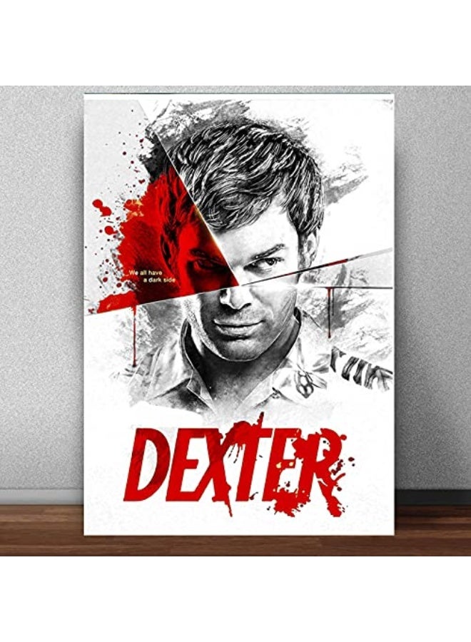 EMODA Dexter TV Series Rolled Poster – Multicolor 13x19 Inch Wall Art for Room, Office & Gaming Space – Unframed - Image 1