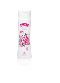 Rose Bulgarian Rose Body Wash with Natural Rose Oil, Moisturizing Rose Shower Gel, Cleansing and Nourishing, Hydrating Rose Water for all skin types  - Image 1