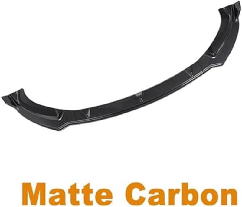 DEMULAX Matte Black Front Bumper Lip Splitter for Tesla Model Y - Image 4