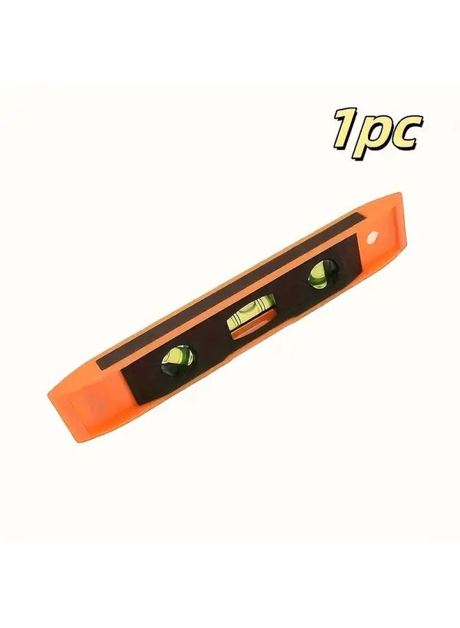 Magnetic Torpedo Level 45 Degree Angle Dual Ruler Shock Resistant 1pc - Image 1