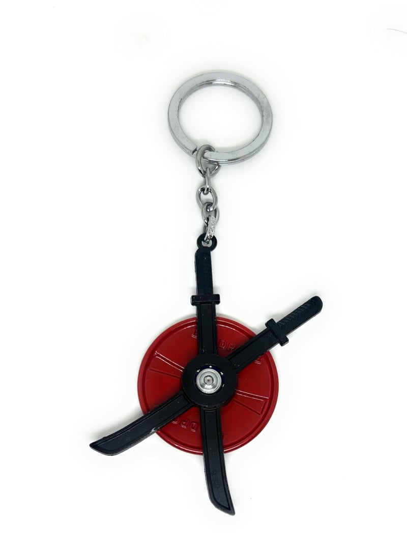mohaa Red Mask Metal Keychain – Premium Collectible Keyring & Durable Key Holder for Bike, Car, Scooty, Backpack & Bags – Unique Gift Accessory for Men, Boys, Girls, Friends & Family - Image 3