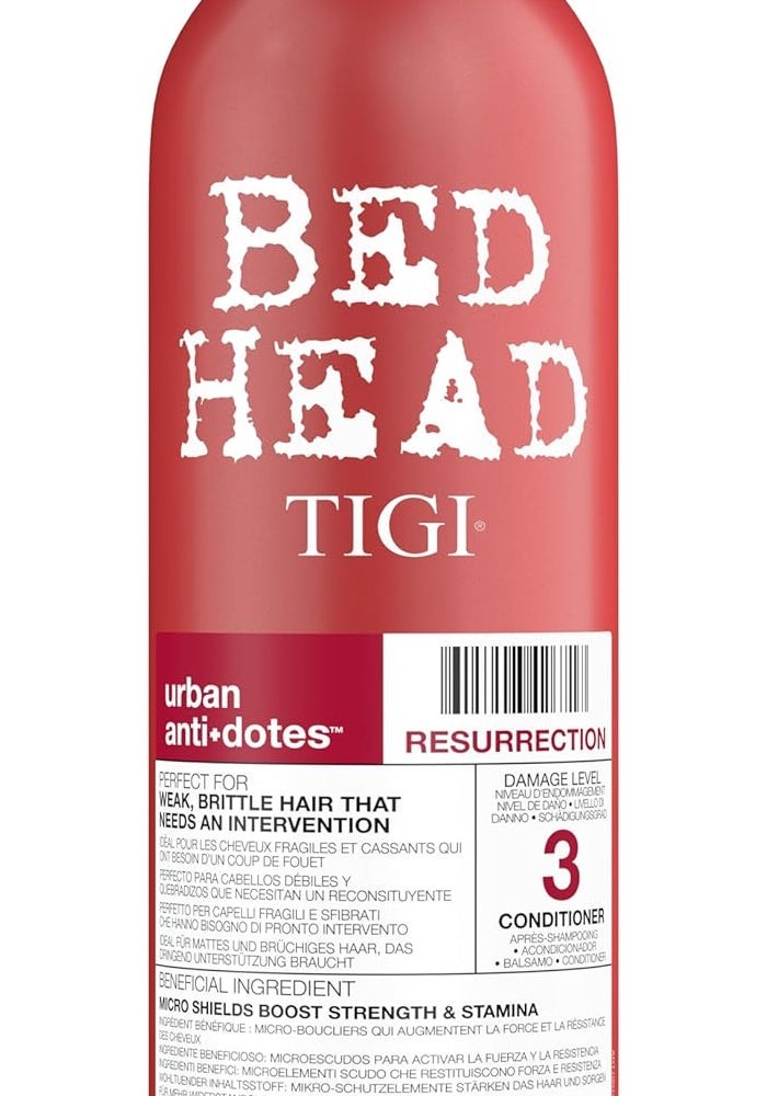 TIGI Bed Head Urban Antidotes Resurrection Conditioner for Damaged Hair - 750 ml - Image 1