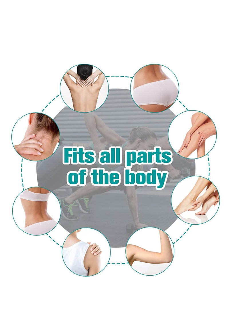 Y&D Replacement Gel Pads Electrodes Self Adhesive Body Belt Pad for Tripe Fat Abdominal Muscle Strengthening Waistband Abs Toner Stimulator Trainer  - Image 2