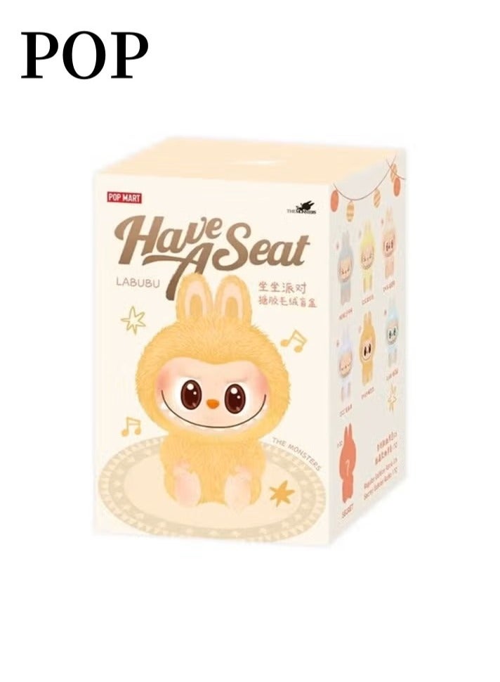 بوب (الصندوق الأعمى) Labubu الجيل الثاني من دمية أفخم عشوائية صندوق أعمى - Image 1