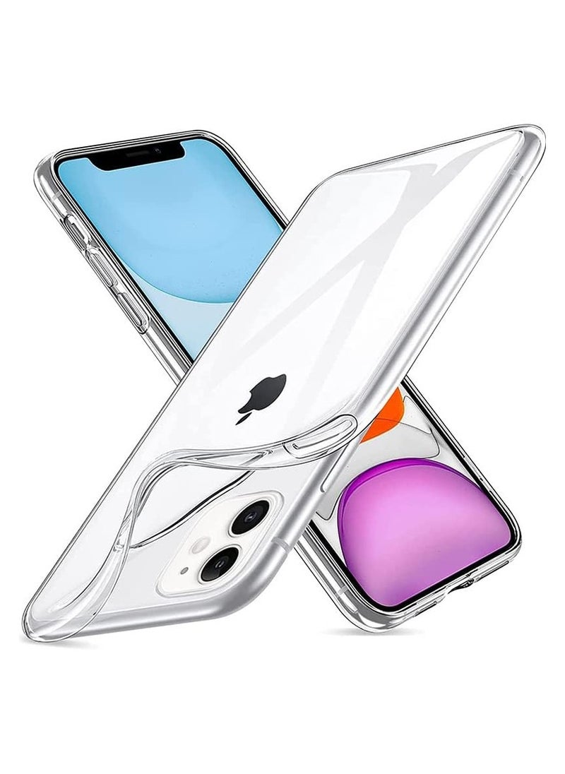 Generic - iPhone 12 Clear Case, Protective Soft Back Cover Clear Case for iPhone 12 6.1" - Image 1