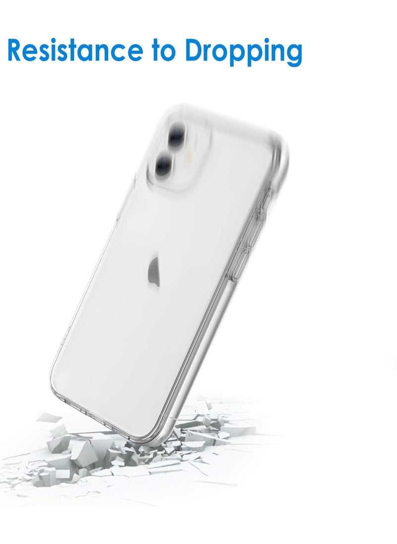 Generic - iPhone 12 Clear Case, Protective Soft Back Cover Clear Case for iPhone 12 6.1" - Image 1