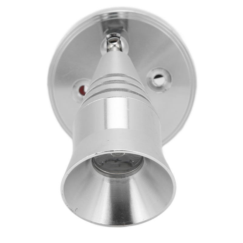 مصباح قراءة LED للمركبات الترفيهية (RV) 12 فولت: أبيض دافئ 2700-3200 كلفن، قابل للتعديل والانعطاف في الاتجاه - مصباح متعدد الوظائف وسهل التركيب لمناطق داخلية المركبات الترفيهية، الشاحنات، القوارب، والعربات التخييمية - Image 3