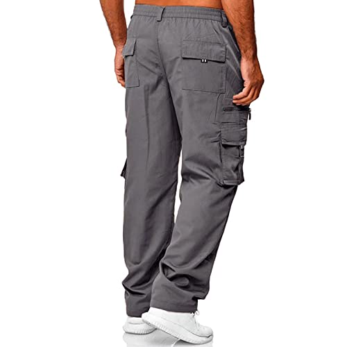 Rela Bota Men Casual Cargo Pant Lightweight Tactical Pant Hiking Jogger Classic Fit Multi Pockets XXL - Image 4