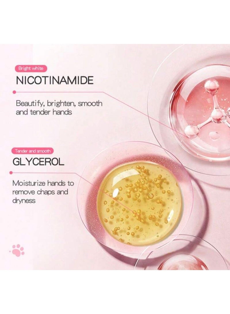 SADOER Niacinimide & Goat milk whitening hand mask - Image 2