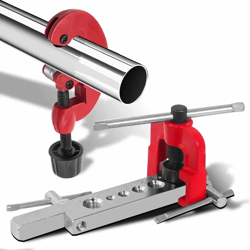 UPTODATETOOLS Tube Cutter 328mm Flaring Tool Kit Tube Expander Expansion Mouthparts Pipe Cutter Reamer Device For Copper Tube Flaring Tools - Image 2