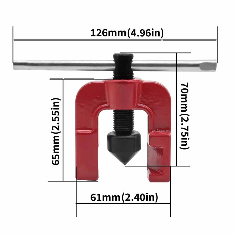 UPTODATETOOLS Tube Cutter 328mm Flaring Tool Kit Tube Expander Expansion Mouthparts Pipe Cutter Reamer Device For Copper Tube Flaring Tools - Image 3