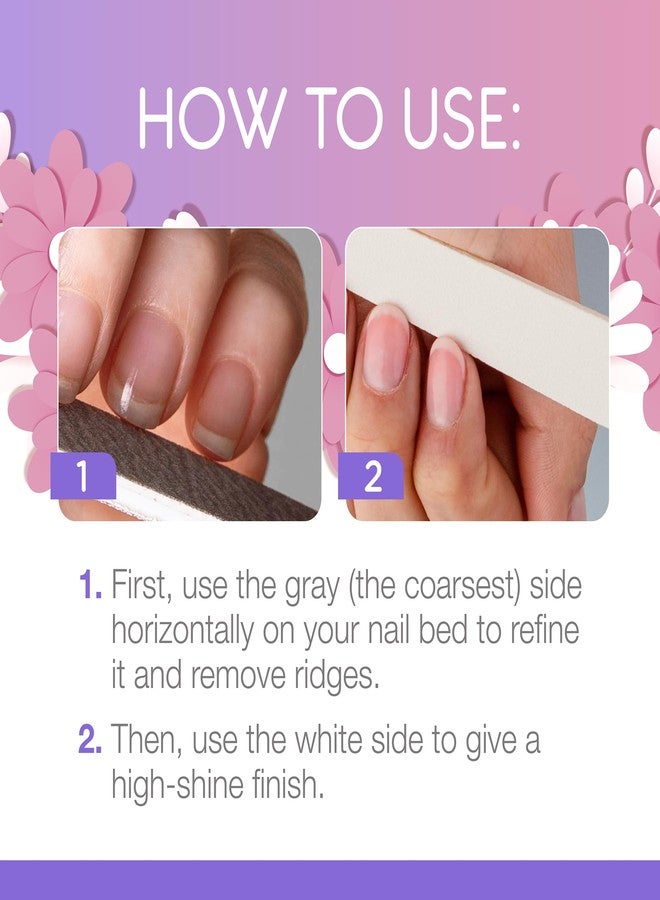 Flowery Disposable High Speed Shiner Display, Nail Polishing Buffer, Prep, Shape and Smooth Nails - Image 5
