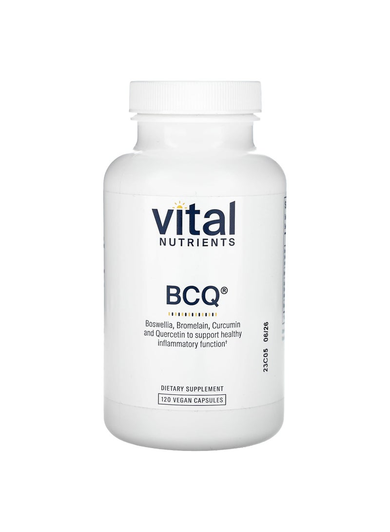 Vital Nutrients BCQ, 120 Vegan Capsules
