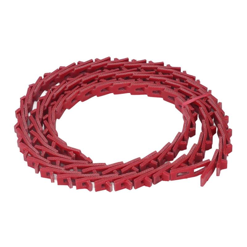 Power Twist V Belt: 40 Inch Adjustable Link PU Belt - Superior Vibration Damping Low Elongation for Lathes Table Saws Woodworking Agricultural Industrial Equipment - Image 1