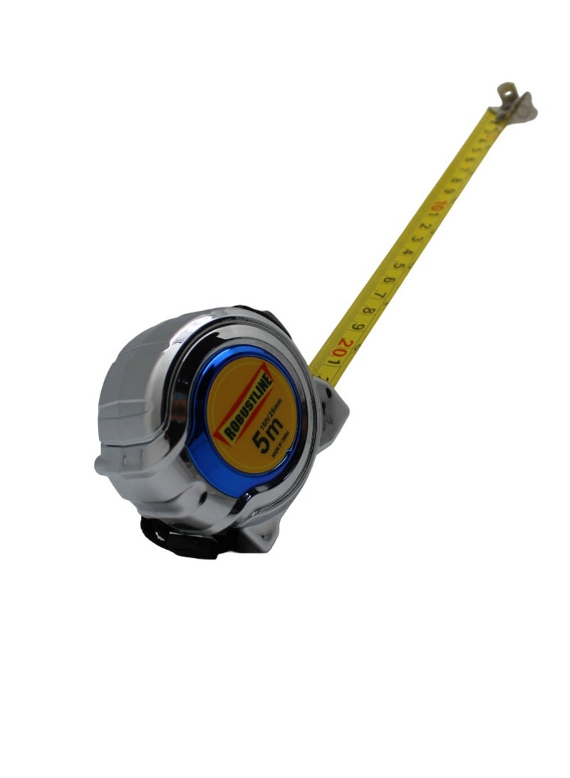 ROBUSTLINE Robustline Measuring Tape Heavy Chrome Finish Industrial Measurement Tool - Image 2