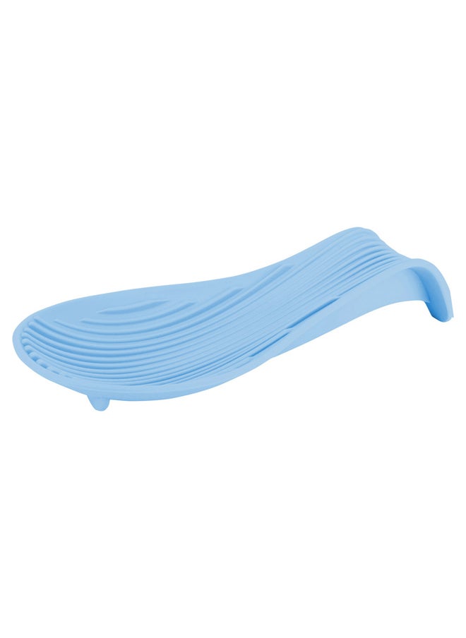 AL SANIDI Kitchen spoon holder, Spoons stand, Blue Light, Size 10*23 Cm  - Image 1