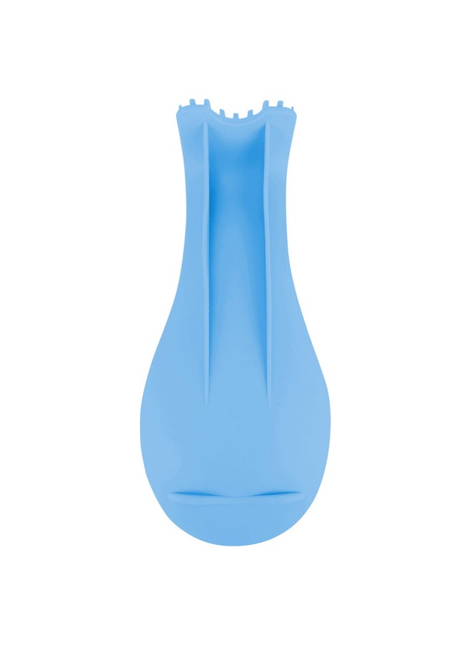 AL SANIDI Kitchen spoon holder, Spoons stand, Blue Light, Size 10*23 Cm  - Image 2