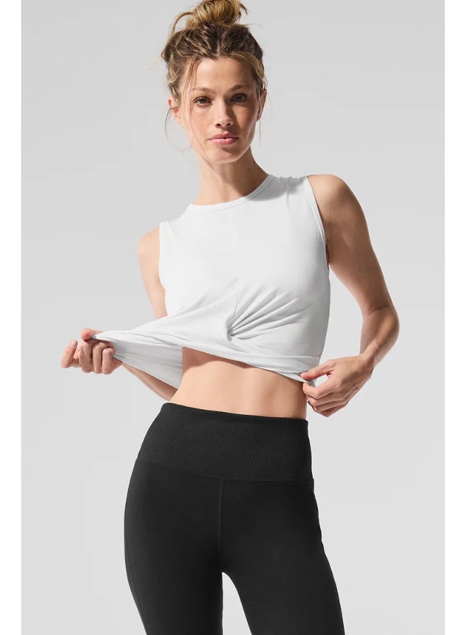 ALO Sleeveless Sports Tank - Your Essential Companion for Casual, Workout, and Yoga!