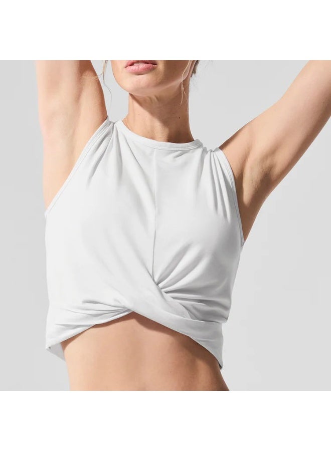 ALO Sleeveless Sports Tank - Your Essential Companion for Casual, Workout, and Yoga!