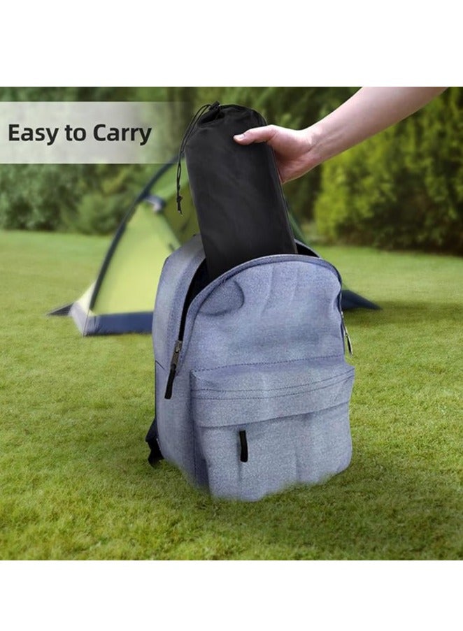 Portable Camping Table, Ultralight Folding Table with Aluminum Table Top and Carry Bag, Easy to Carry, Ideal for Outdoor, Camping, Picnic, Cooking, Beach, Hiking, Fishing - Image 4