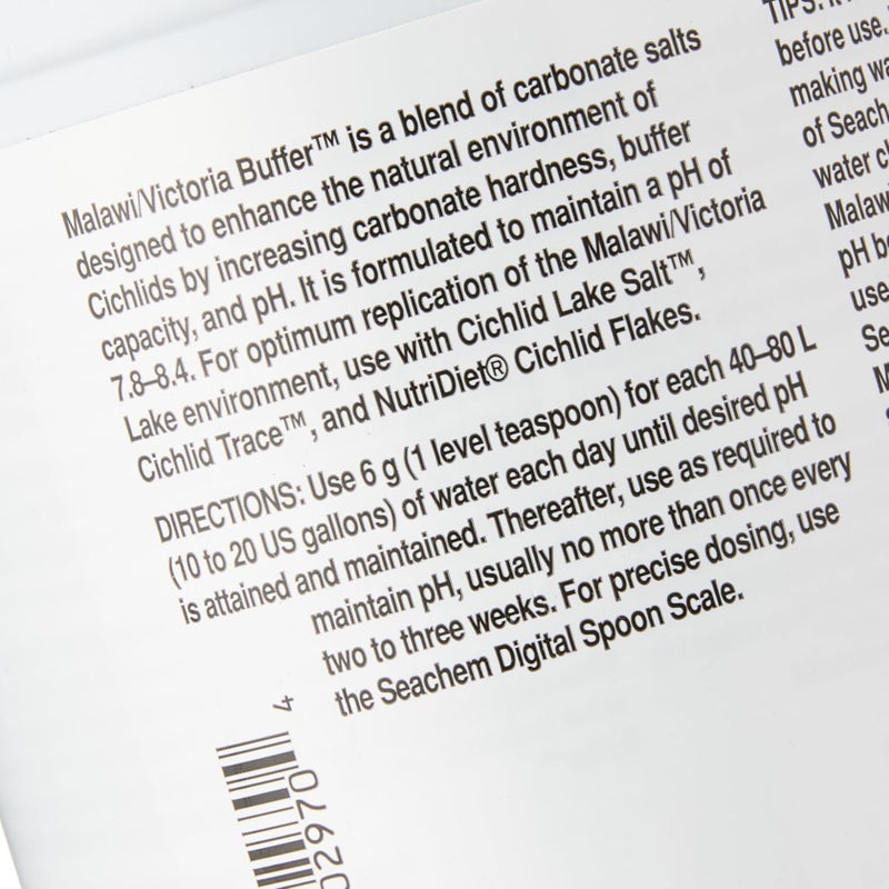 Seachem Malawi/Victoria Buffer, 1.2 kg / 2.6 lbs - Image 1