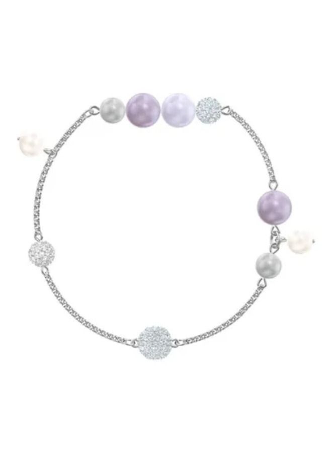 Chomel سوار دائري متصل مزين باللؤلؤ والحجارة - Image 1