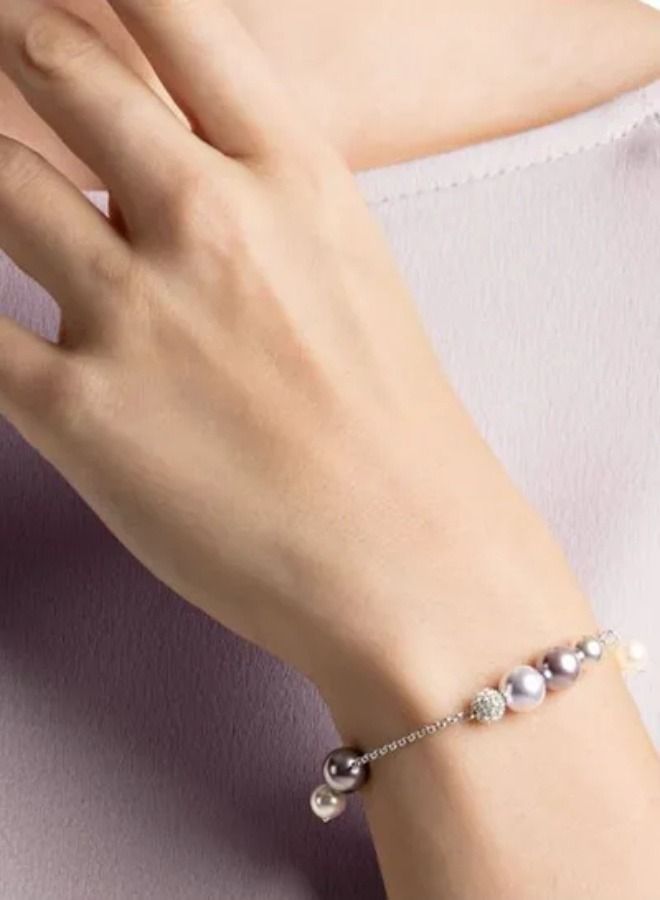 Chomel سوار دائري متصل مزين باللؤلؤ والحجارة - Image 4