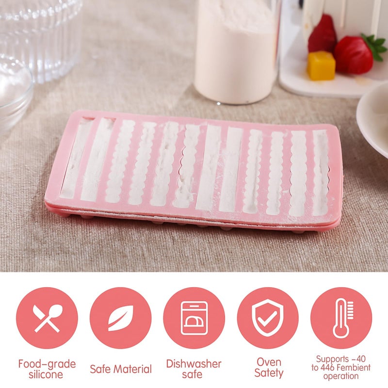 LemonRoad 102 Pcs Pretzel Rods Making Set Include 2 Pretzel Rods Molds and 100 Pcs 2x10 Inches Clear Self Sealing Cellophane Bag for Christmas Wedding Birthday Treat Party - Image 4