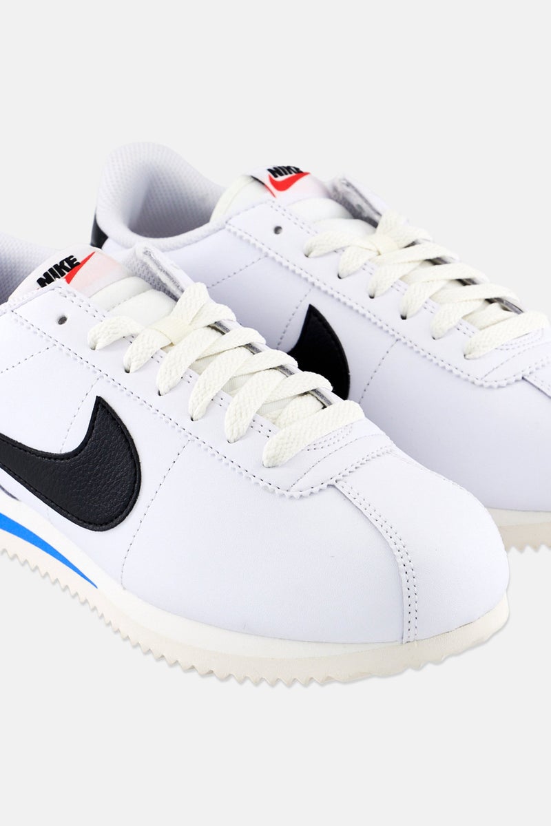 Nike Women Cortez Lace Up Outdoor Shoes, White - Image 3
