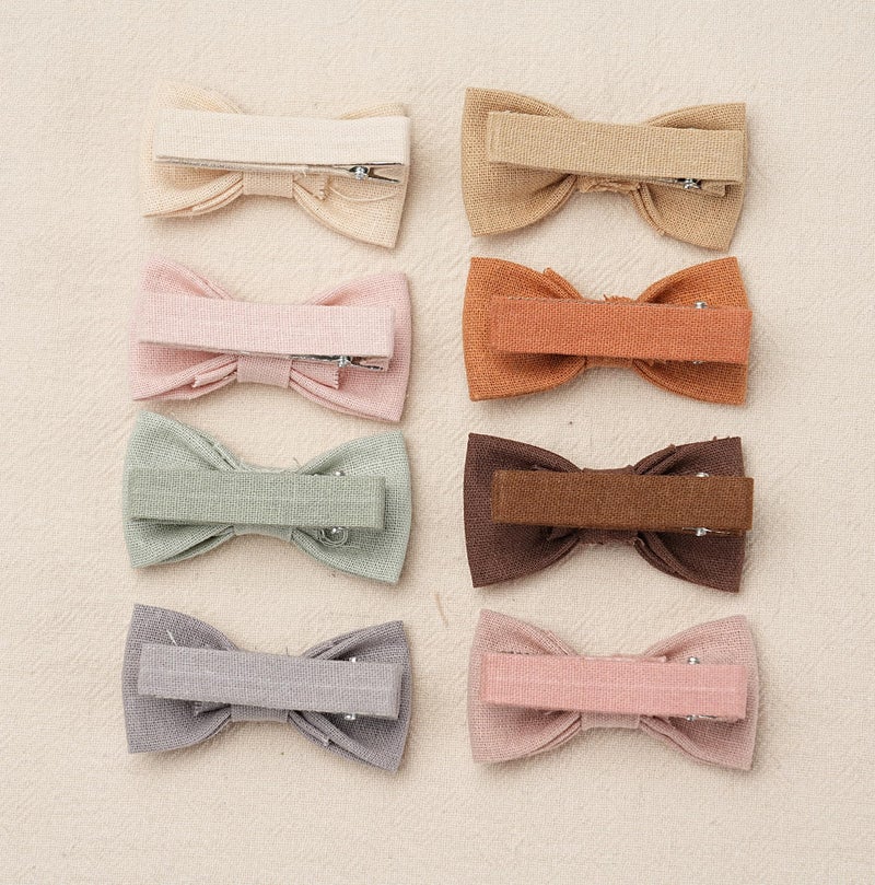 FANCY CLOUDS Baby Hair Clips with Baby Girl Bows,20pc Boutique Handmade Fully Lined Hair Barrettes Hair Accessories for All Age Girls Toddlers Infants - Image 5