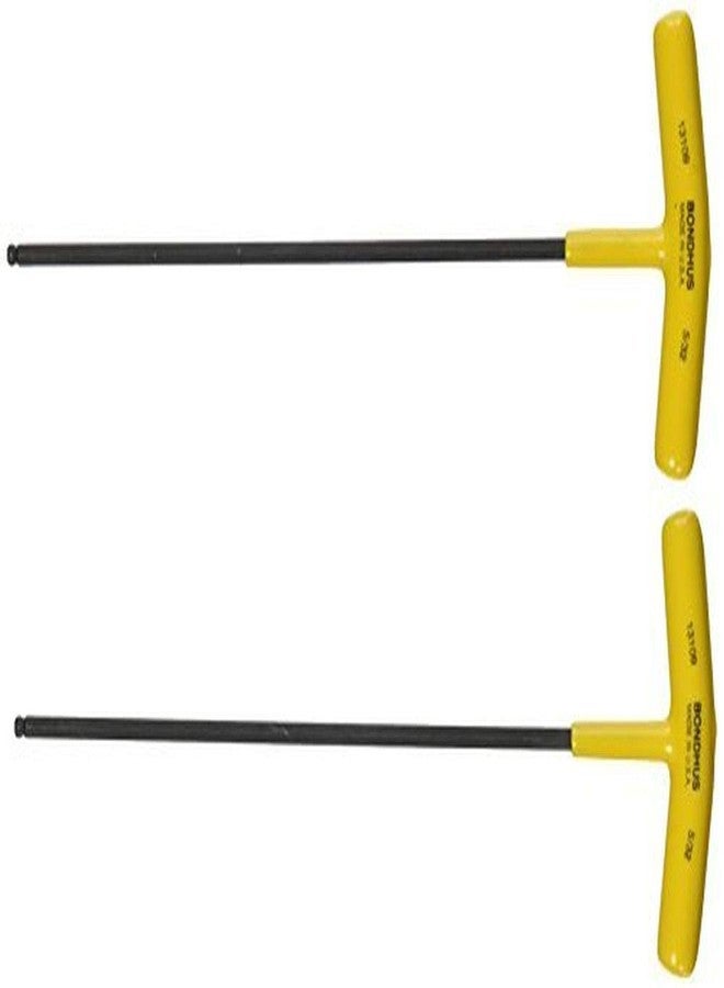 Bondhus 13109 5/32" Ball End Tip T-Handle w/ProGuard Finish,9.1",2 PC - Image 1