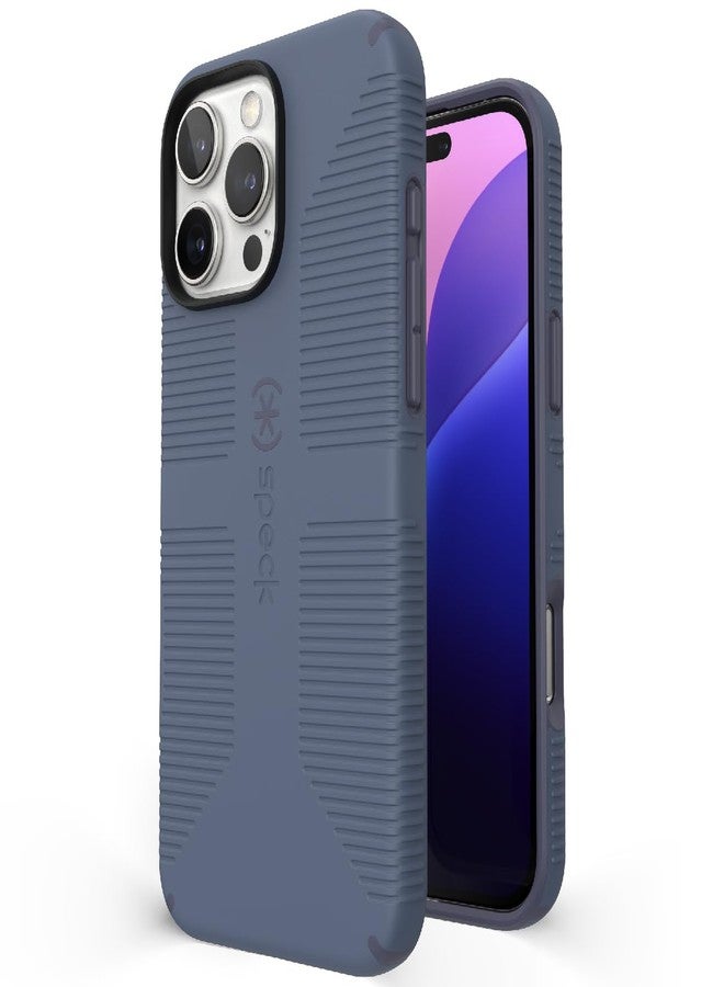 Speck iPhone 16 Pro Max Case - iPhone 16 Pro Max Case for Women, and Men - CandyShell Grip Case iPhone 16 Pro Max Phone Case Slim Magsafe - Blue/Faded Denim - Image 1