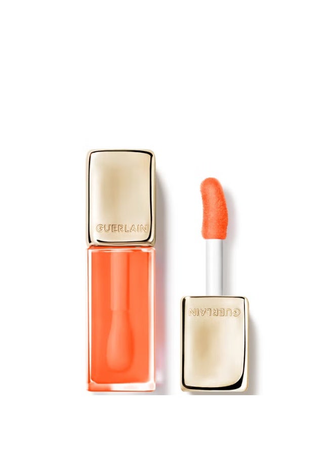 غيرلان زيت الشفاه كيس كيس بي جلو من جيرلان، ٩٢٪؜ من العسل الطبيعي المنشأ - ٣١٩ لون الخوخ المتوهج - Image 1