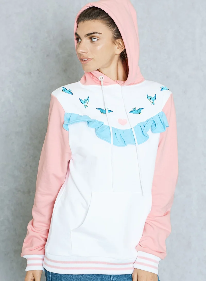 Lazy Oaf DISNEY Cinderella Frill Hoodie