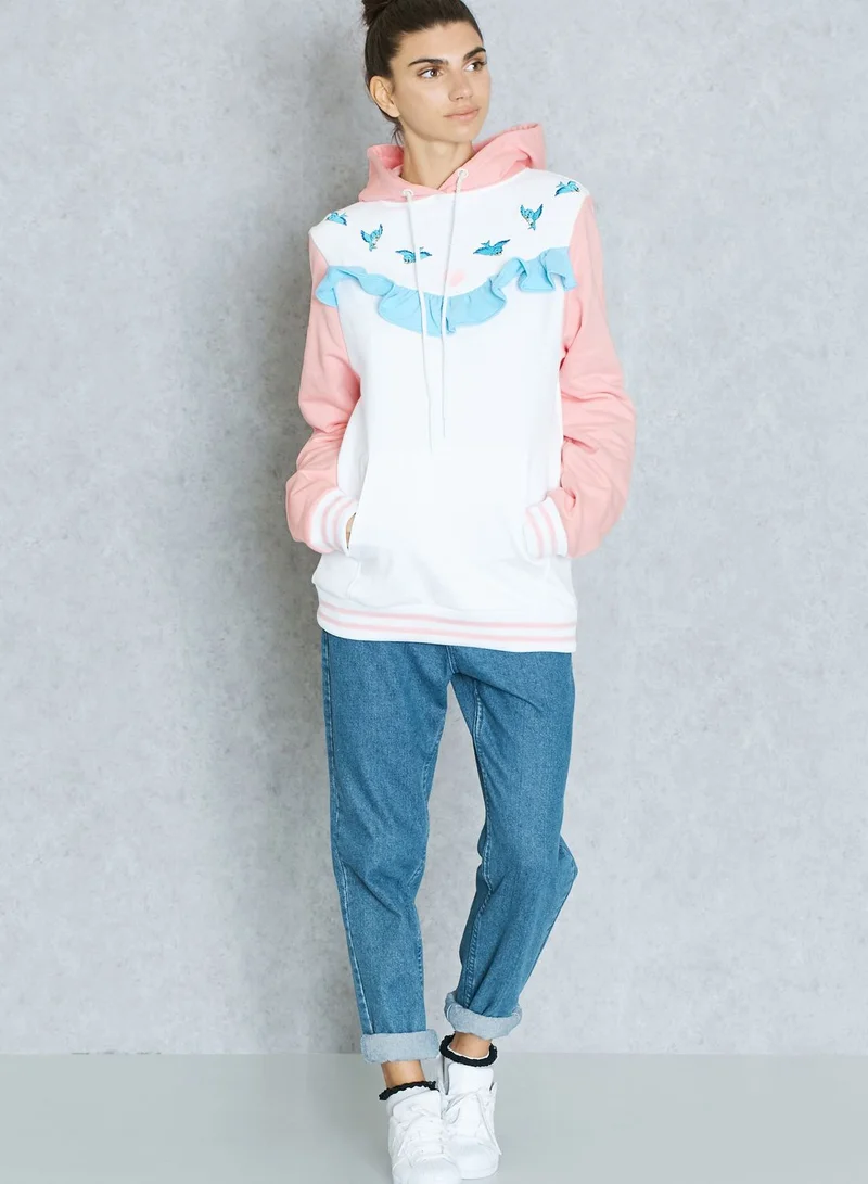 Lazy Oaf DISNEY Cinderella Frill Hoodie