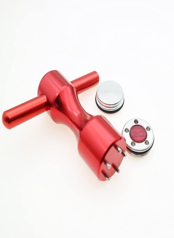 Ronsit 2 x 20g Custom Weights + Wrench for Titleist Scotty Cameron California Newport Putters Red - Image 4
