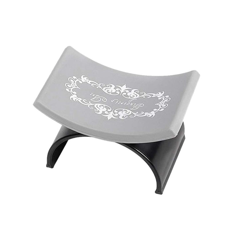 Ownsig Nail Arm Rest U Shape Silicone Manicure Hand Pillow Pad Nail Art Mat Holder Nail Tool Equipment Nail Art Accessories Black